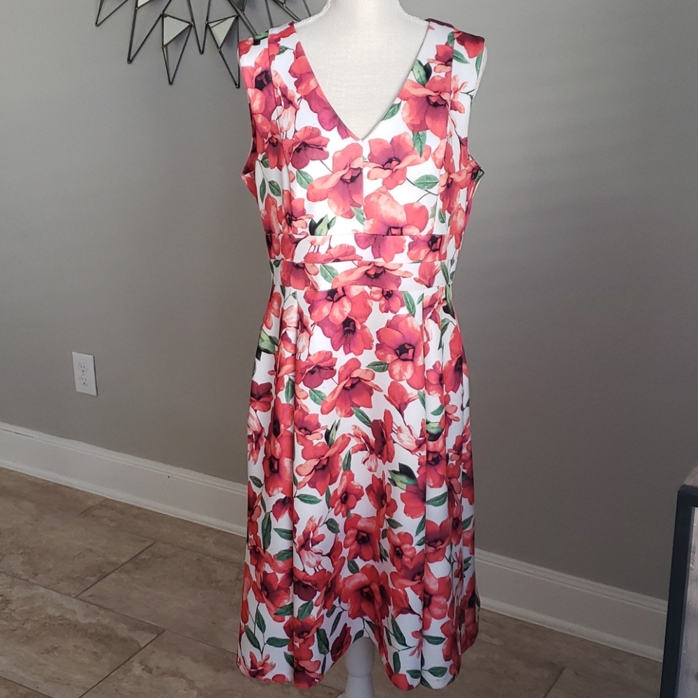 Calvin Klein Floral Dress